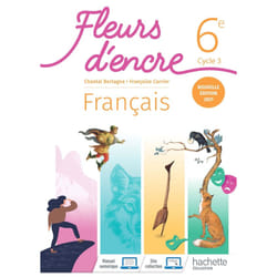 ISBN Fleurs d'encre 6e - Livre élève - Ed. 2021