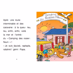 ISBN Sami et Julie CP niveau 2 - Sami et Julie au camping - Vue supplémentaire 2