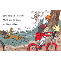 ISBN Sami et Julie CP Niveau 1 - Le vélo de Sami - Vue supplémentaire 2