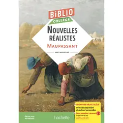 ISBN BiblioCollège Nouvelles réalistes (Maupassant)