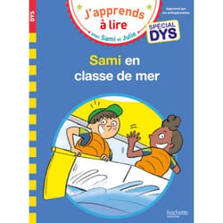 ISBN Sami et Julie- Spécial DYS (dyslexie) Sami et Julie en classe de mer