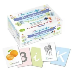 ISBN Mon grand coffret Montessori lettres rugueuses