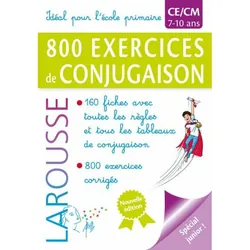 ISBN 800 exercices de conjugaison