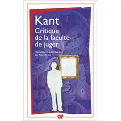 ISBN Critique de la faculté de juger