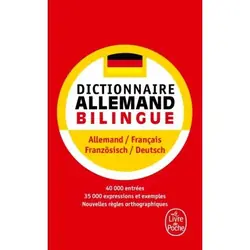 ISBN Dictionnaire de poche allemand bilingue livre Français 736 pages