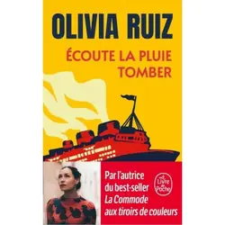 ISBN Ecoute la pluie tomber livre Novel Français 192 pages