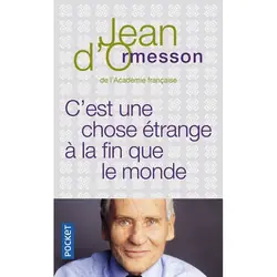 ISBN C'Est Une Chose Etrange A La Fin Que Le Monde