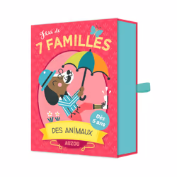 Auzou Jeu de Cartes 7 Familles des Animaux, 5 an(s)