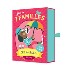 Auzou Jeu de Cartes 7 Familles des Animaux