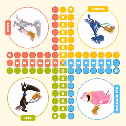 Auzou Mon coffret 10 jeux classiques avec Loup - Vue supplémentaire 3