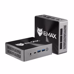 Mini Pc de bureau BMAX B8 PLUS / i5-12600H / 24 Go / 512 Go SSD / Windows 11 / Gris