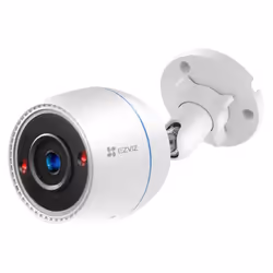 Caméra de surveillance Externe C3TN - Résolution 1080 p - Vision nocturne en couleur - Protection IP67 contre la poussière et ...