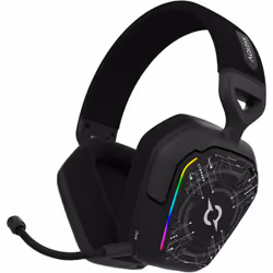Micro Casque Gamer AQIRYS ALNAIR - Technologie de connectivité: Sans Fil(Bluetooth 5.0) - Taille du pilote: 40 mm - Batterie ...
