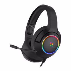Micro Casque Gamer AQIRYS VEGA - Filaire : USB 2.0 - Son : 7.1 Surround virtuel - Taille du pilote : 50 mm - Réponse en fréqu ...
