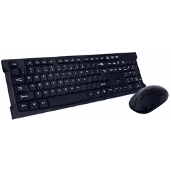 Ensemble Clavier Souris Sans Fil Macro - Nano Récépteur - AZERTY - Français / Arabe -  Souris 4 boutons Fréquence Sans Fil 2. ...