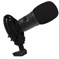 Microphone Gamer AQIRYS Voyager - Technologie de connectivité: Filaire - Interface: USB 2.0 - Direction: Cardioïde - Réponse  ...