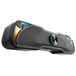 HAUT PARLEUR BLUETOOTH STAR WAVE N-135 RAINBOW / USB / 2X 3W / NOIR - Big Shop Technology