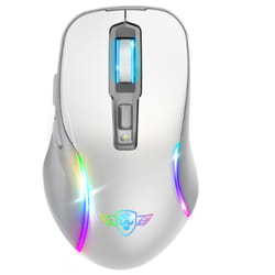Souris Gaming Sans Fil Spirit of Gamer ELITE M50 ARTIC / RGB / Blanc