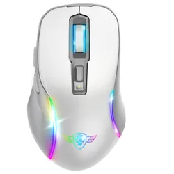 Souris Gaming Sans Fil Spirit of Gamer ELITE M50 ARTIC / RGB / Blanc