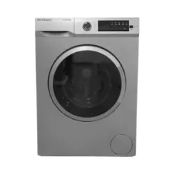 Machine à laver Frontale SCHNEIDER avec Afficheur 8 KG – Silver