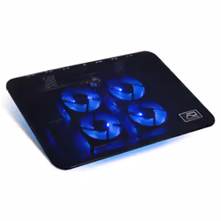 Refroidisseur ADVANCE Airstream - Pour PC Portable 17" - 4 x ventilateurs led: 4 x 80 mm - Vitesse: 1500 tr/min - Niveau sono ...