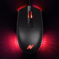 ABKONCORE A660 souris Ambidextre USB Type-A Optique 10000 DPI