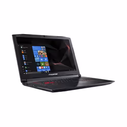 Acer Predator Helios 300 PH317-52-75DB i7-8750H 17.3" Full HD 8 Go 1,13 To HDD+SSD NVIDIA® GeForce® GTX 1050 Ti Windows 10 Home Noir, Rouge