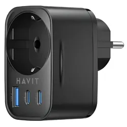 Adaptateur Chargeur Havit UC142 4En1 30W Noir
