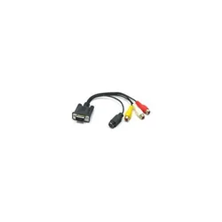 Adaptateur convertisseur VGA vers RCA Femelle