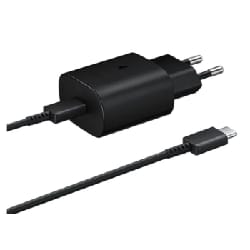 Adaptateur De Charge SAMSUNG PD 25W Avec Câble - Noir