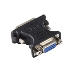 Adaptateur HAMA DVI Mâle Vers VGA Femelle - Noir
