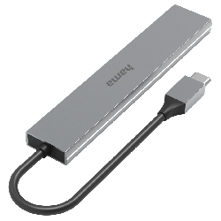 Adaptateur USB-C Hub 5Gb/s Multifonctions Hama