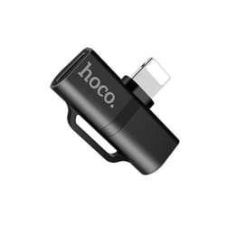 ADAPTATEUR HOCO IPHONE VERS DOUBLE CONVERTISSEUR AUDIO IPHONE