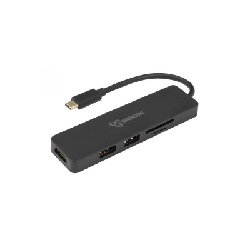 Adaptateur SBox Type C Vers HDMI, USB et Lecteur de cartes