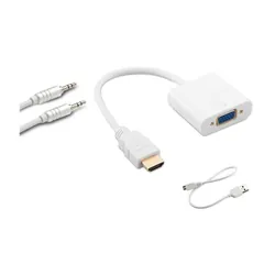 Adaptateur S-link HDMI Vers VGA avec Audio