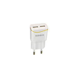 Adaptateur Secteur BEBIBOS Fast Charging 2x USB 2.1A - Blanc