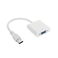 Adaptateur USB 3.0 Vers VGA - Blanc