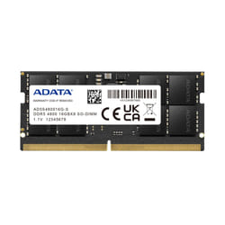 ADATA AD5S480016G-S Barrette Mémoire 16 Go 1 x 16 Go DDR5 4800 MHz ECC