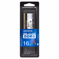 ADATA AD5S480016G-S Barrette Mémoire 16 Go 1 x 16 Go DDR5 4800 MHz ECC