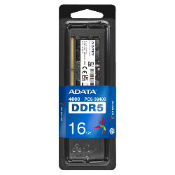 ADATA AD5S480016G-S Barrette Mémoire 16 Go 1 x 16 Go DDR5 4800 MHz ECC