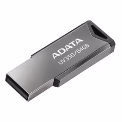 ADATA UV350 lecteur USB flash 64 Go USB Type-A Gris