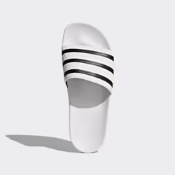Adidas adilette Slides Unisexe Noir, Blanc