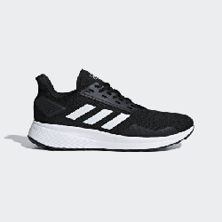 Adidas Duramo 9 Chaussure d'athlétisme Mâle Noir, Blanc