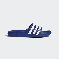 Adidas Duramo Slides Unisexe Bleu, Blanc