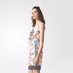 Adidas Floralita Tank Top Débardeur Sans manches Polyester