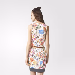 Adidas Floralita Tank Top Débardeur Sans manches Polyester