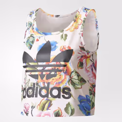 Adidas Floralita Tank Top Débardeur Sans manches Polyester - Vue supplémentaire 4