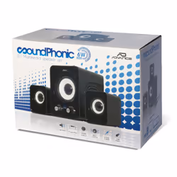 ADVANCE SoundPhonic 2.1 set d'enceintes 6 W Universel Noir 2.1 canaux 1,5 W - Vue supplémentaire 4