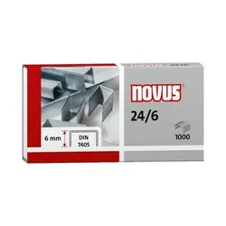 Agrafe Novus 24/6 - Ensemble de 1000 pièces à petits prix