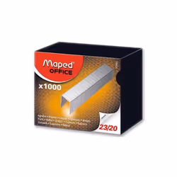 Agrafes Maped 23/20 Galvanisé Boîte de 1000 (323805)